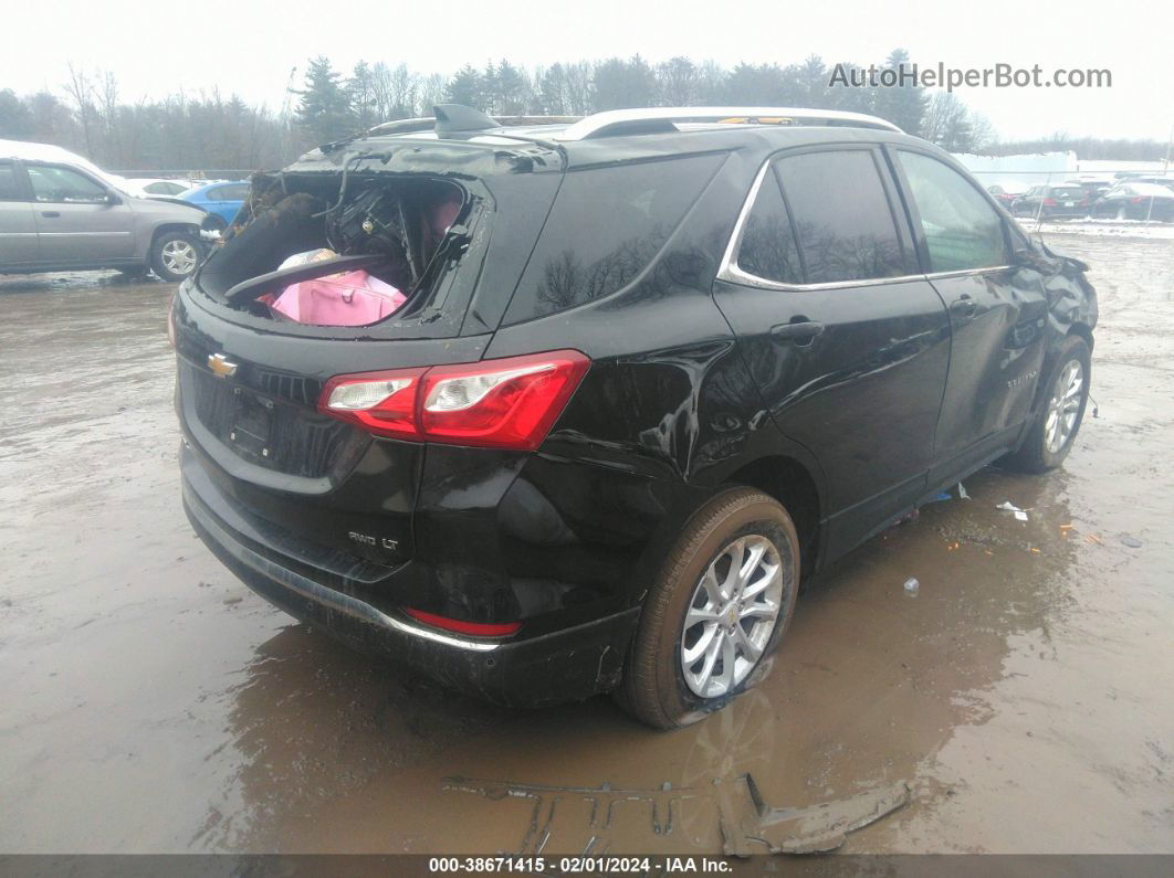 2020 Chevrolet Equinox Awd Lt 1.5l Turbo Black vin: 2GNAXUEV1L6144249