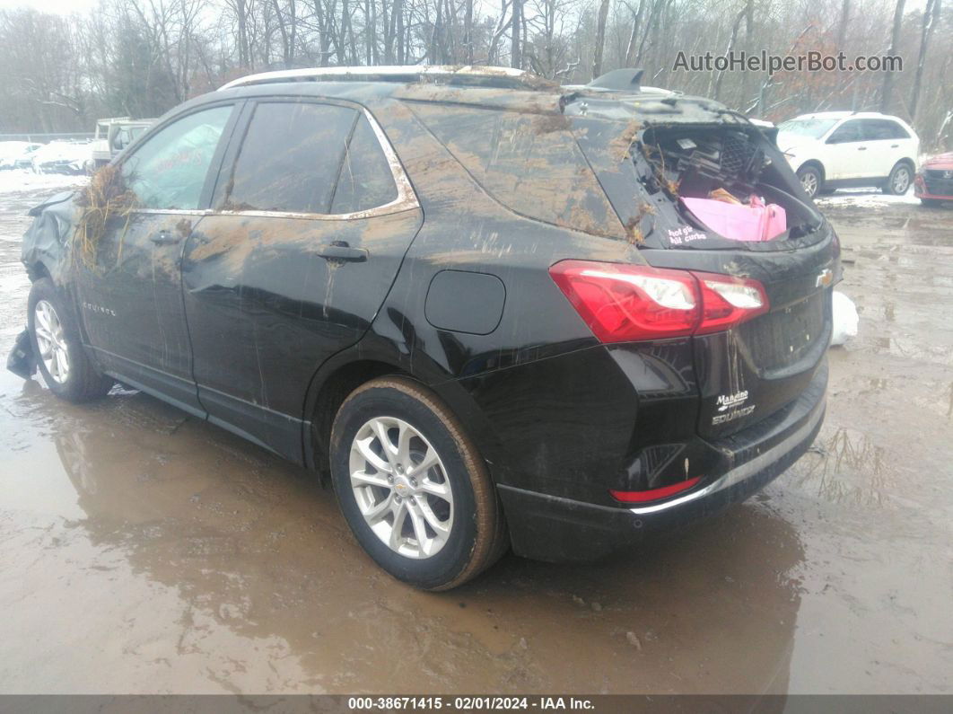 2020 Chevrolet Equinox Awd Lt 1.5l Turbo Black vin: 2GNAXUEV1L6144249