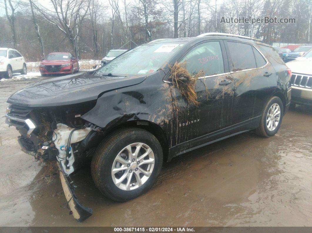 2020 Chevrolet Equinox Awd Lt 1.5l Turbo Black vin: 2GNAXUEV1L6144249