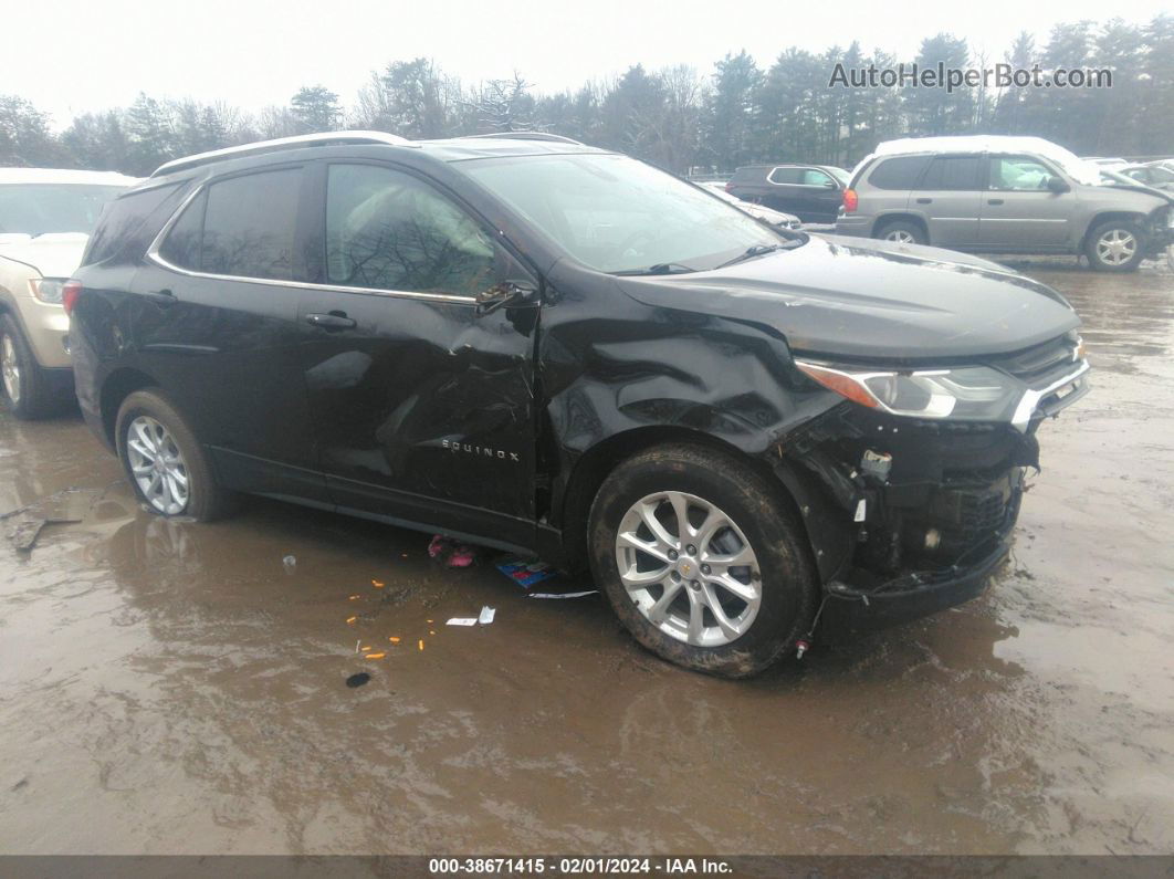 2020 Chevrolet Equinox Awd Lt 1.5l Turbo Black vin: 2GNAXUEV1L6144249