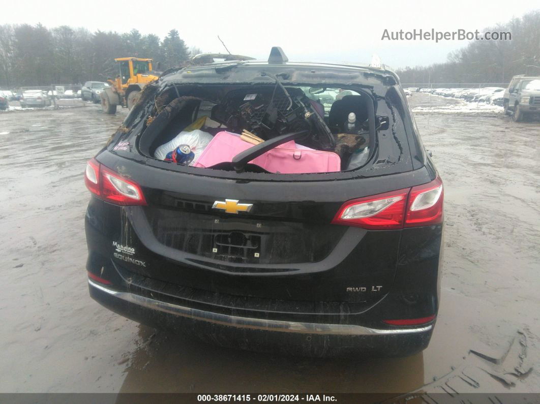 2020 Chevrolet Equinox Awd Lt 1.5l Turbo Black vin: 2GNAXUEV1L6144249