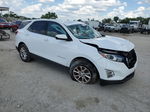 2020 Chevrolet Equinox Lt White vin: 2GNAXUEV1L6206068