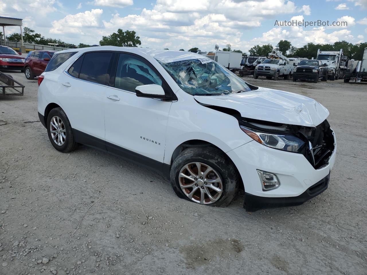 2020 Chevrolet Equinox Lt Белый vin: 2GNAXUEV1L6206068