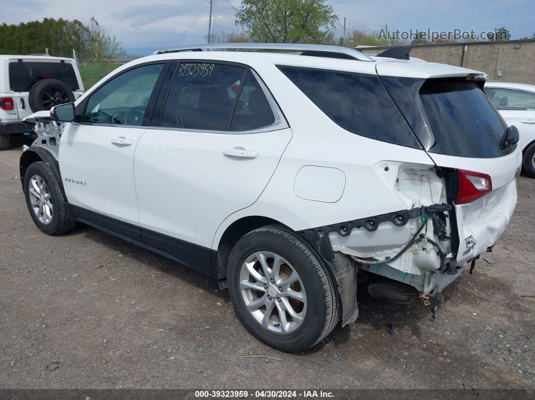 2019 Chevrolet Equinox Lt White vin: 2GNAXUEV2K6106740