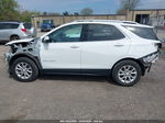 2019 Chevrolet Equinox Lt White vin: 2GNAXUEV2K6106740