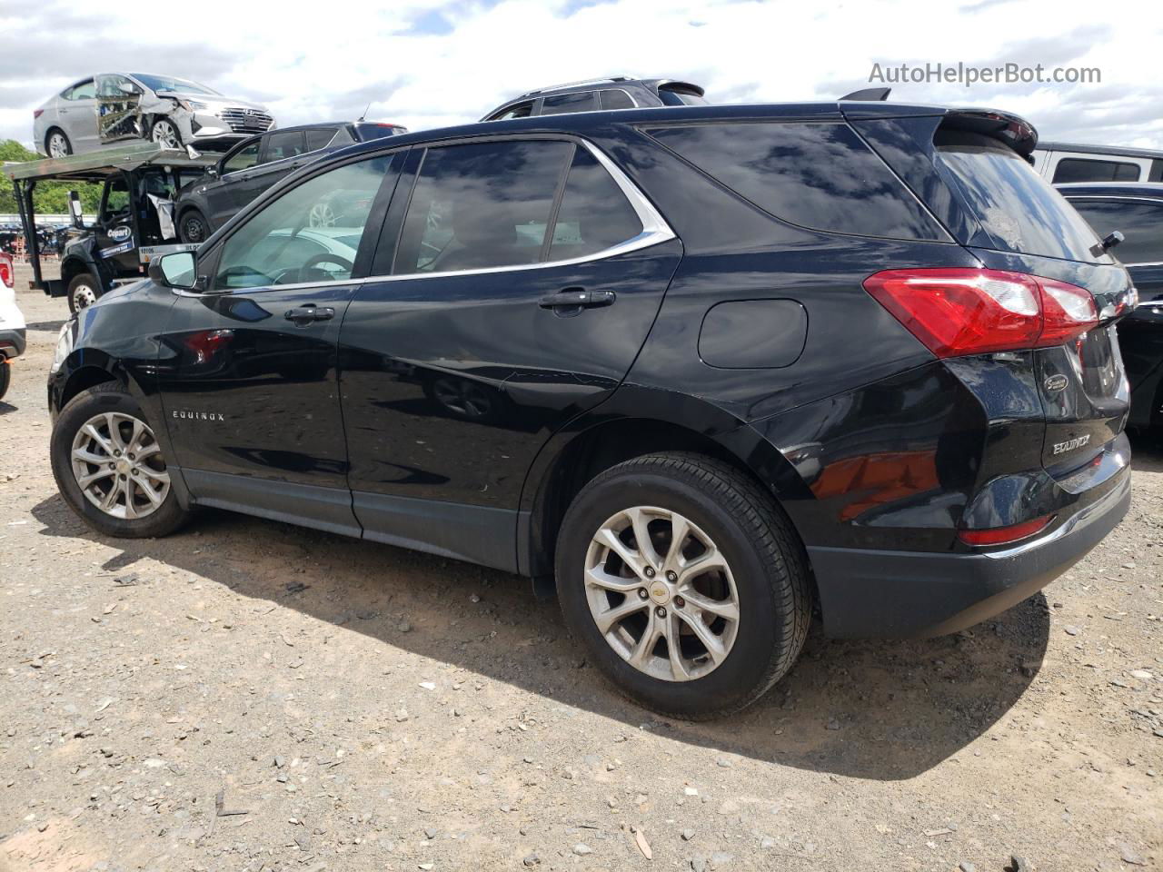 2019 Chevrolet Equinox Lt Black vin: 2GNAXUEV2K6116314