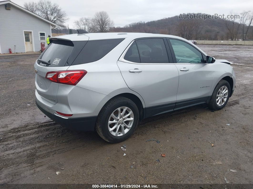 2019 Chevrolet Equinox Lt Silver vin: 2GNAXUEV2K6300409