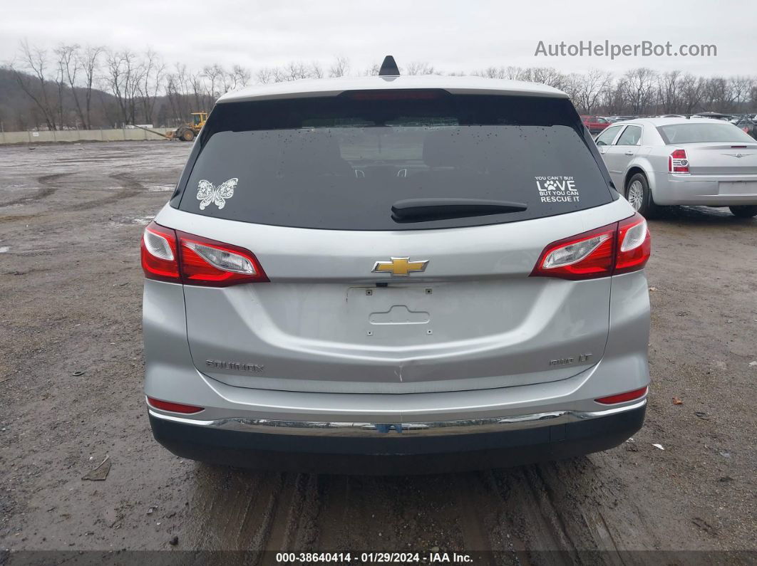 2019 Chevrolet Equinox Lt Silver vin: 2GNAXUEV2K6300409