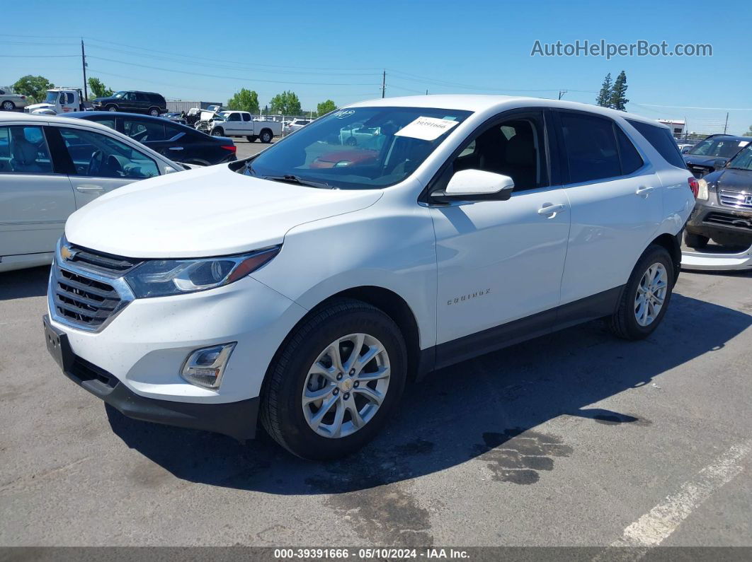 2019 Chevrolet Equinox Lt White vin: 2GNAXUEV4K6290854