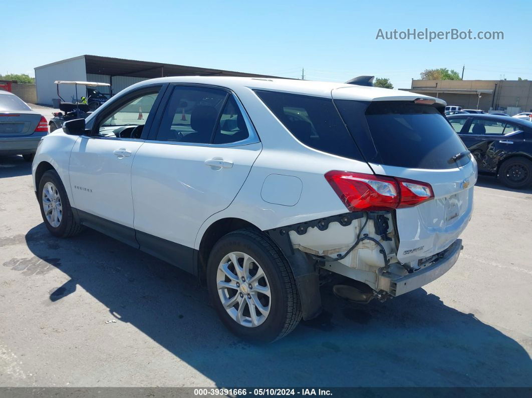 2019 Chevrolet Equinox Lt White vin: 2GNAXUEV4K6290854