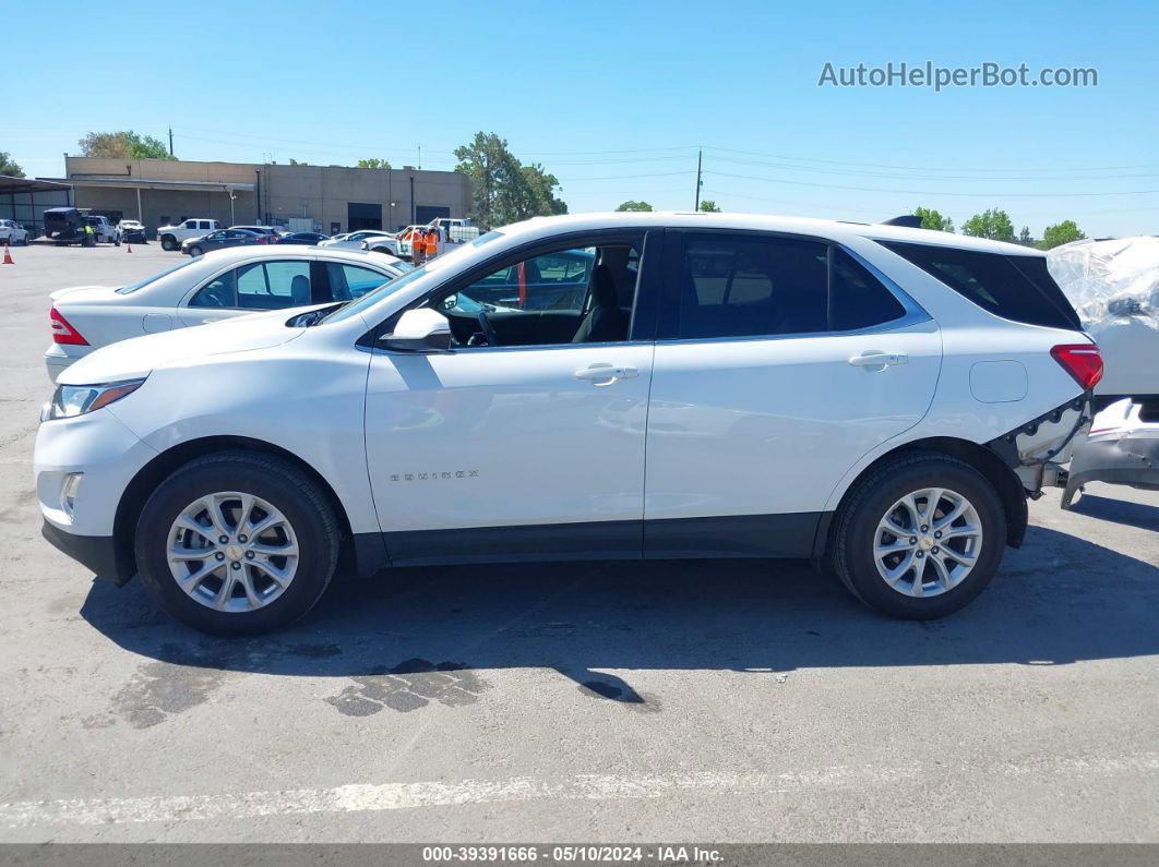 2019 Chevrolet Equinox Lt White vin: 2GNAXUEV4K6290854