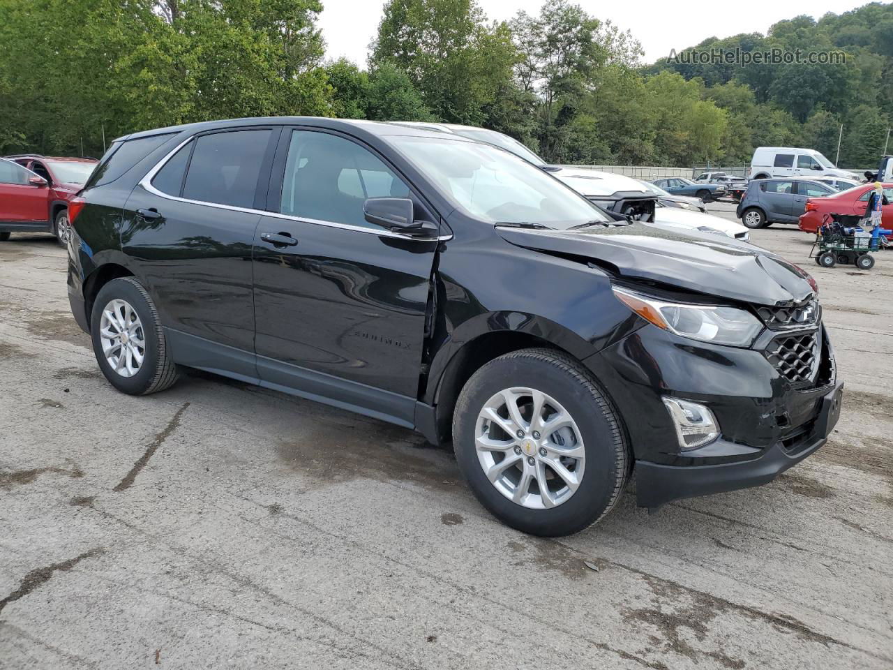 2019 Chevrolet Equinox Lt Черный vin: 2GNAXUEV4K6307233