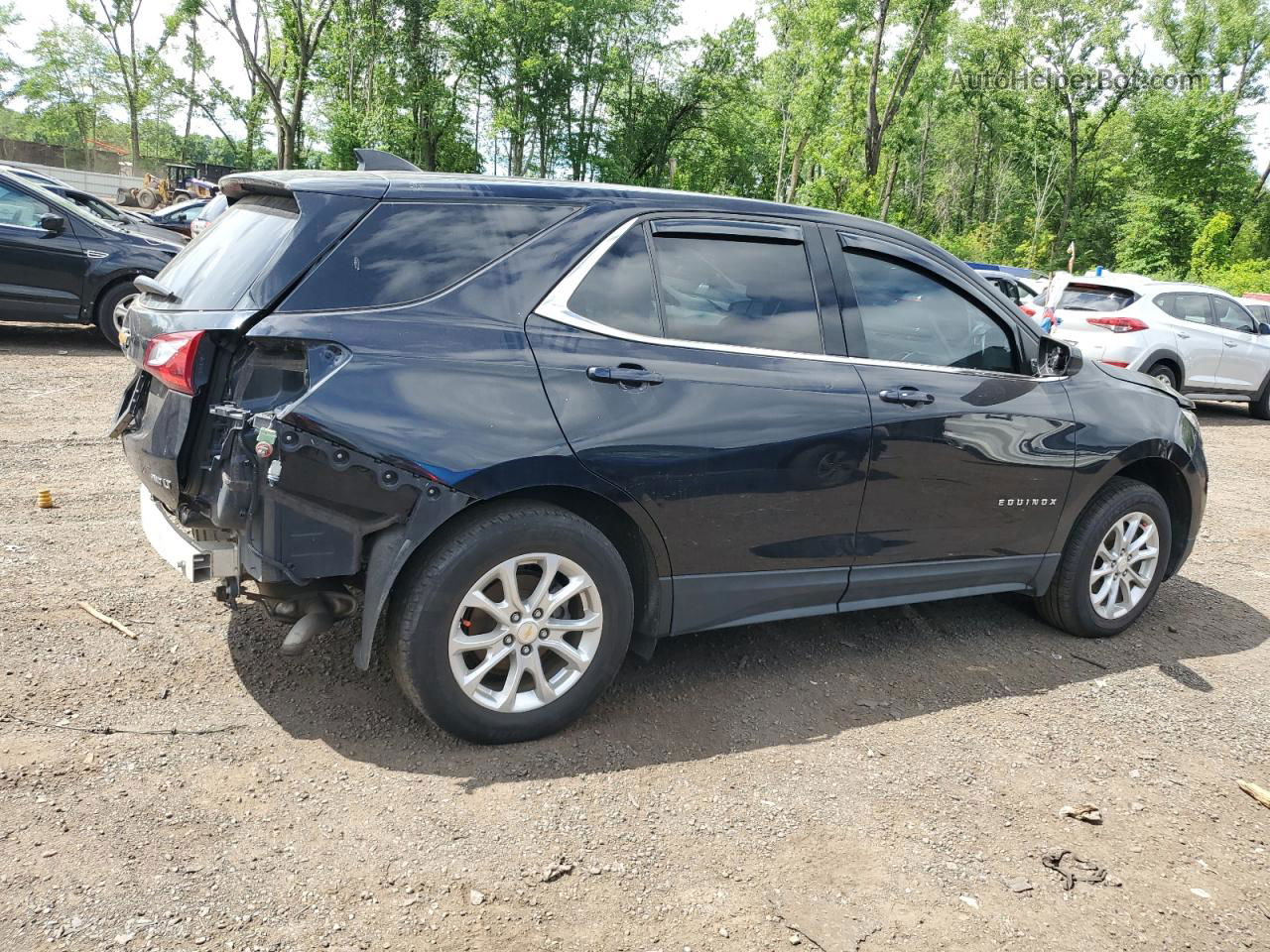 2020 Chevrolet Equinox Lt Черный vin: 2GNAXUEV4L6243034