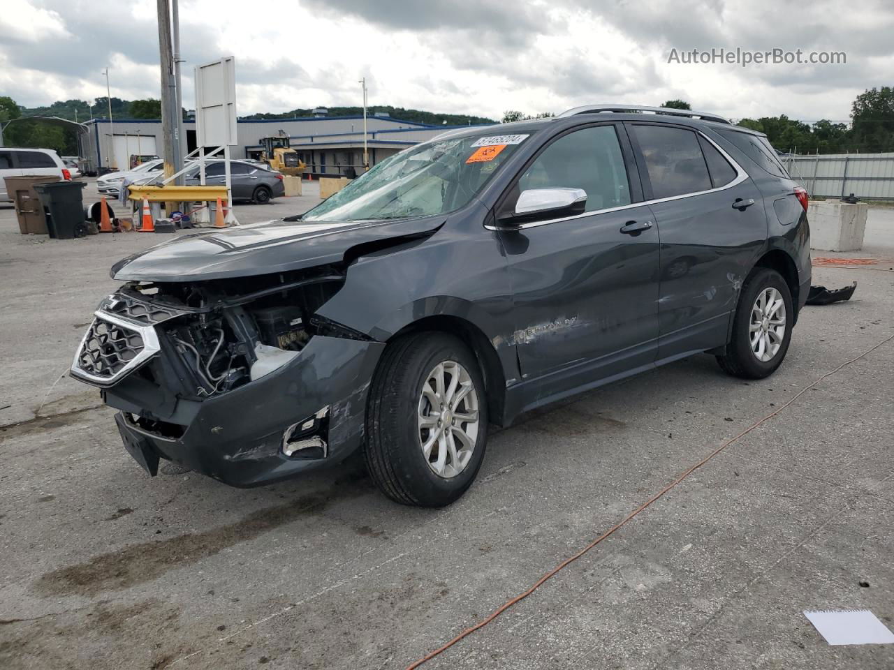 2019 Chevrolet Equinox Lt Gray vin: 2GNAXUEV5K6297344