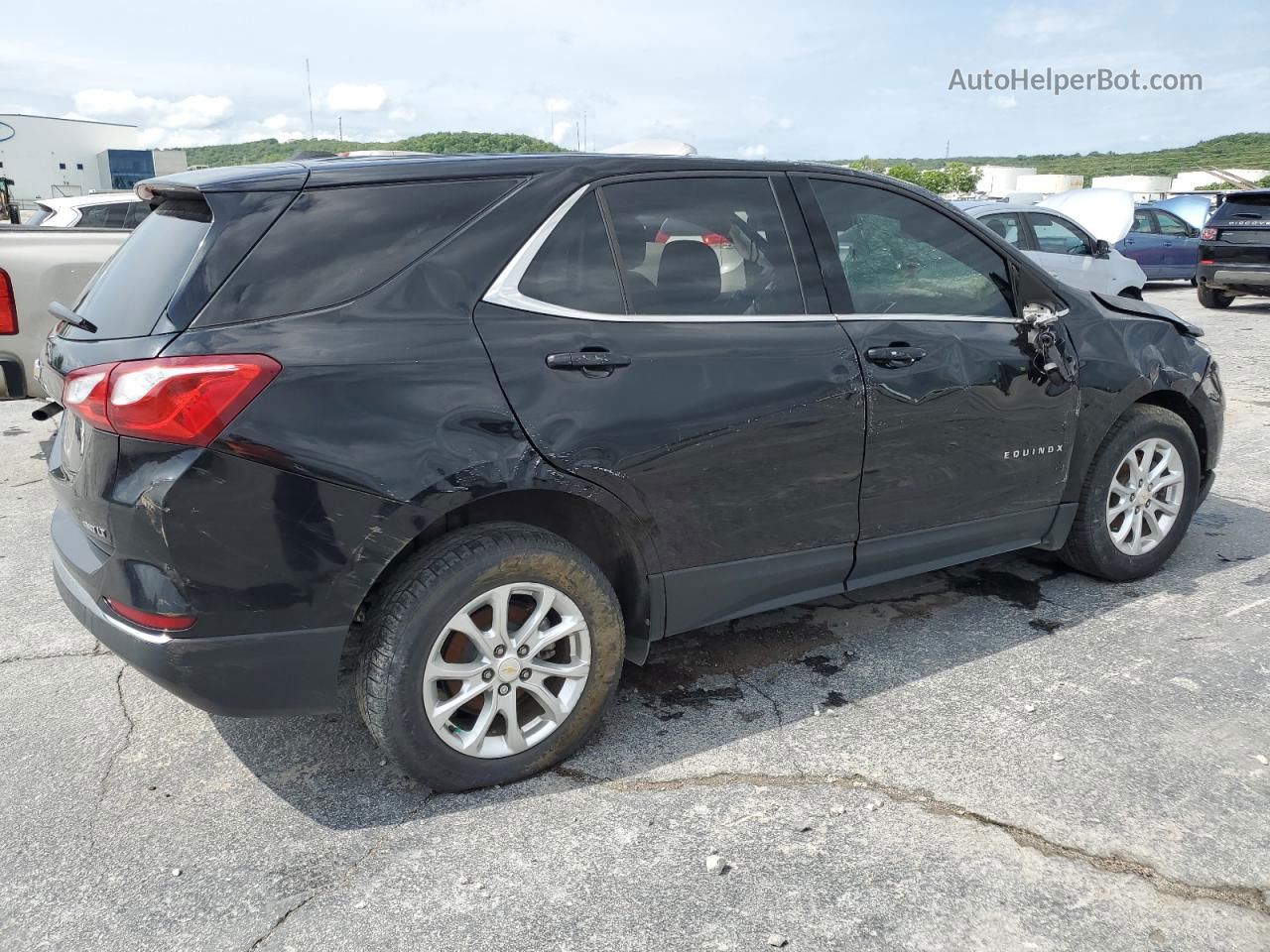 2020 Chevrolet Equinox Lt Black vin: 2GNAXUEV5L6216358