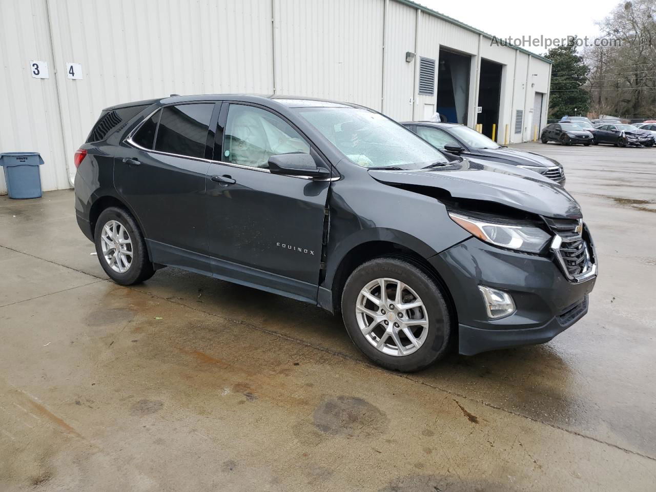 2020 Chevrolet Equinox Lt Silver vin: 2GNAXUEV5L6240966