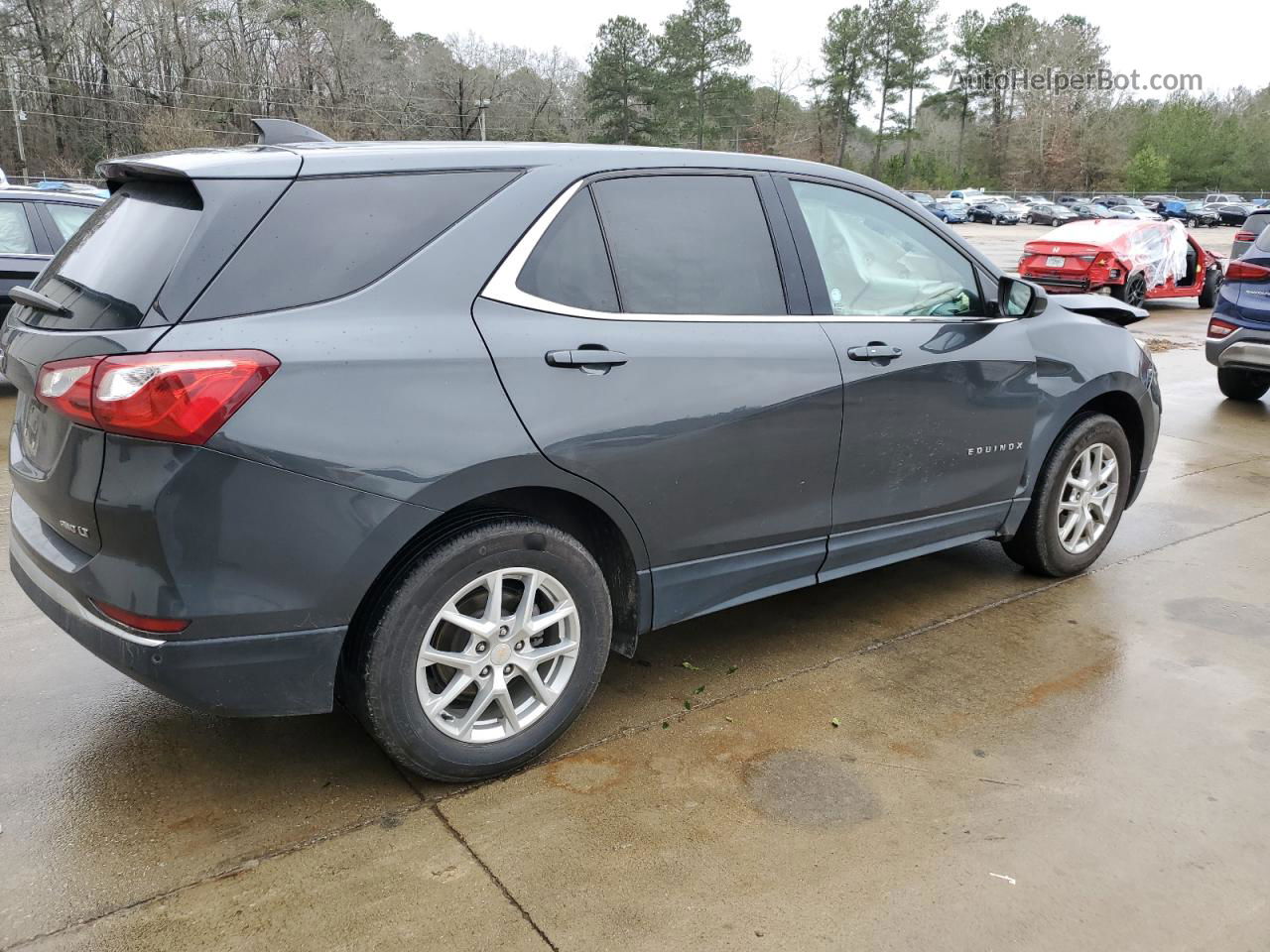 2020 Chevrolet Equinox Lt Silver vin: 2GNAXUEV5L6240966