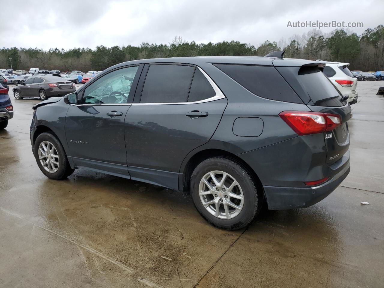 2020 Chevrolet Equinox Lt Серебряный vin: 2GNAXUEV5L6240966