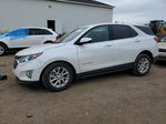 2019 Chevrolet Equinox Lt White vin: 2GNAXUEV6K6201267