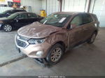 2019 Chevrolet Equinox Lt Brown vin: 2GNAXUEV6K6298986