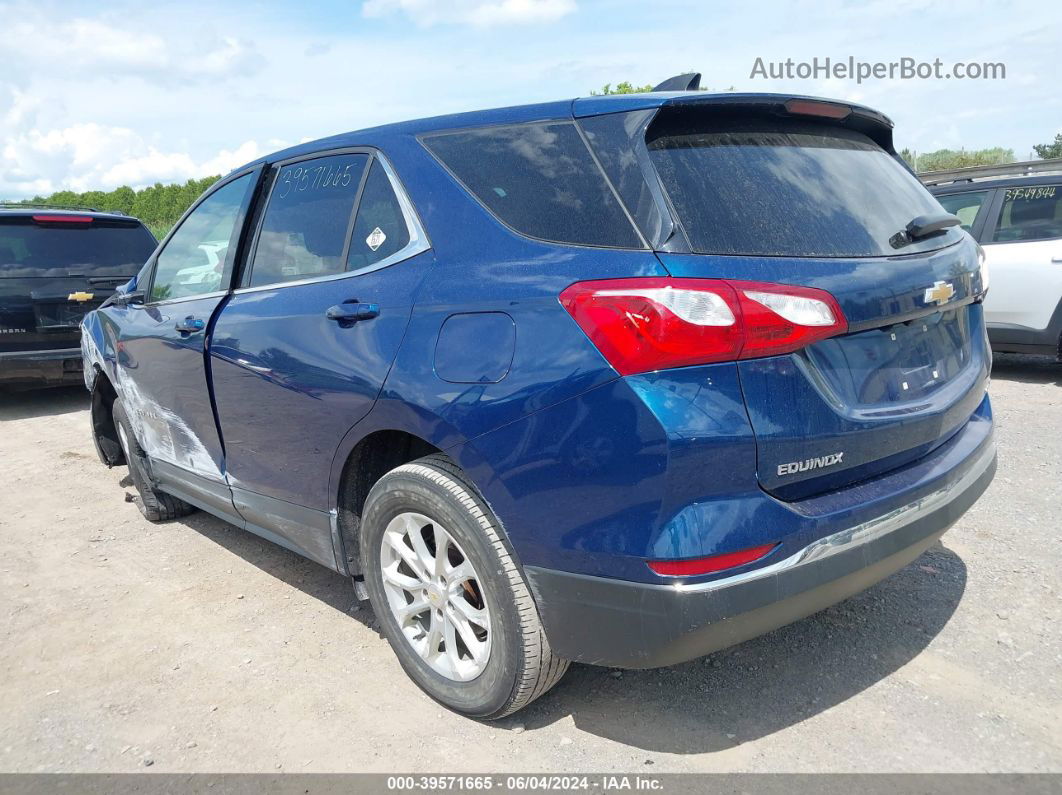 2020 Chevrolet Equinox Awd Lt 1.5l Turbo Blue vin: 2GNAXUEV7L6165025