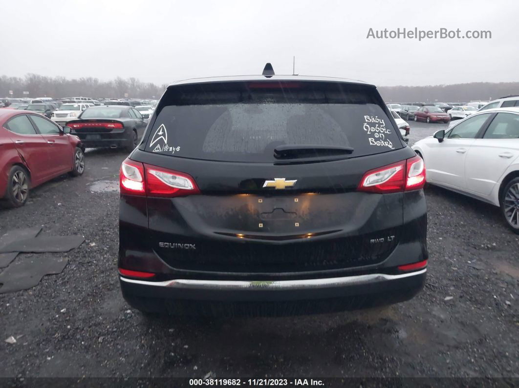 2019 Chevrolet Equinox Lt Black vin: 2GNAXUEV8K6129083