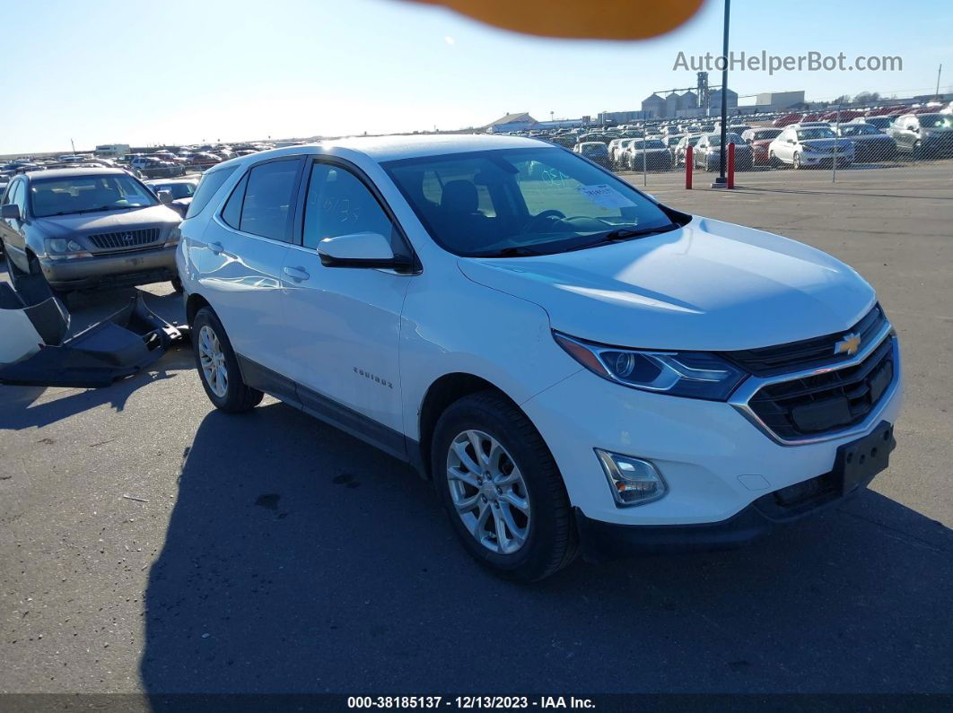 2019 Chevrolet Equinox Lt White vin: 2GNAXUEV8K6178364