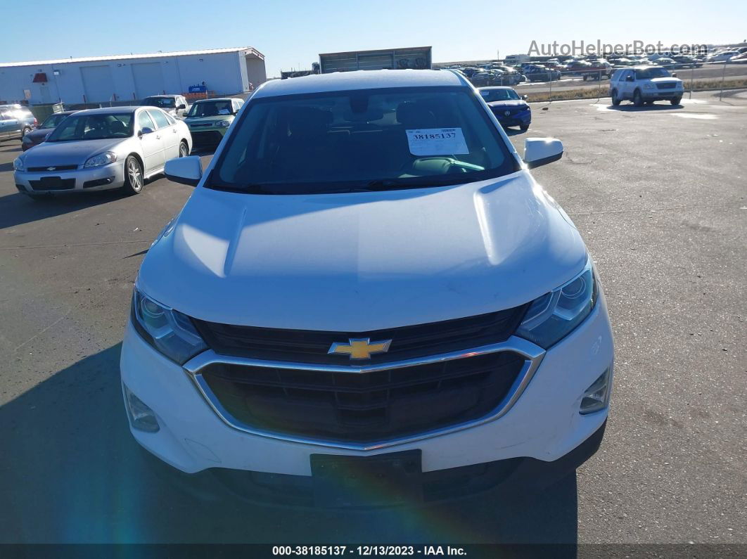 2019 Chevrolet Equinox Lt White vin: 2GNAXUEV8K6178364