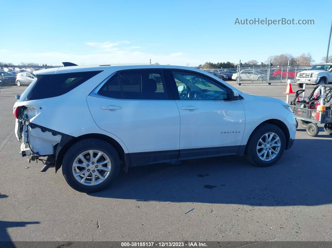 2019 Chevrolet Equinox Lt White vin: 2GNAXUEV8K6178364