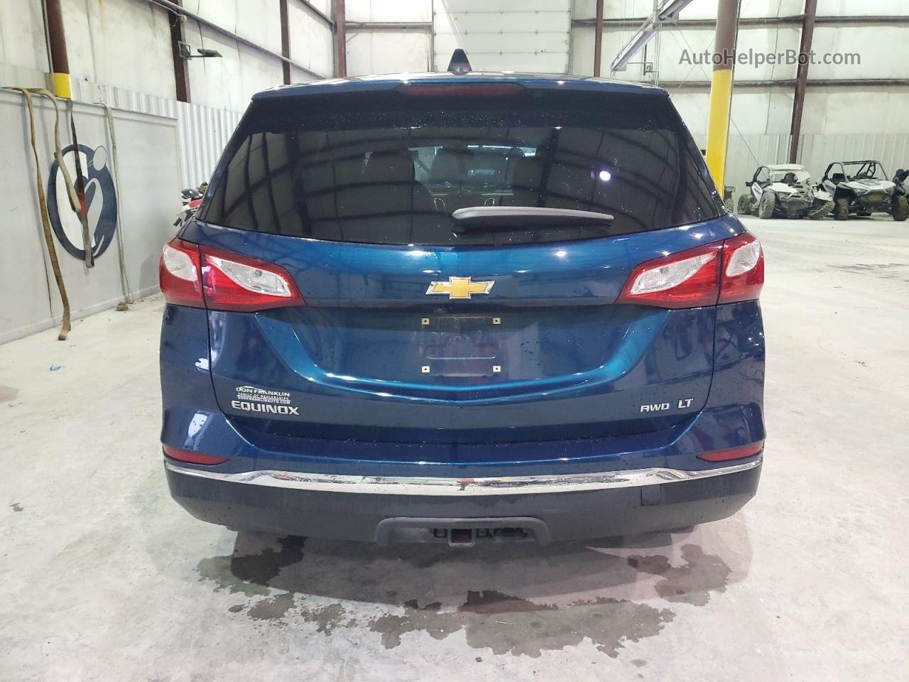 2019 Chevrolet Equinox Lt Blue vin: 2GNAXUEV8K6307252