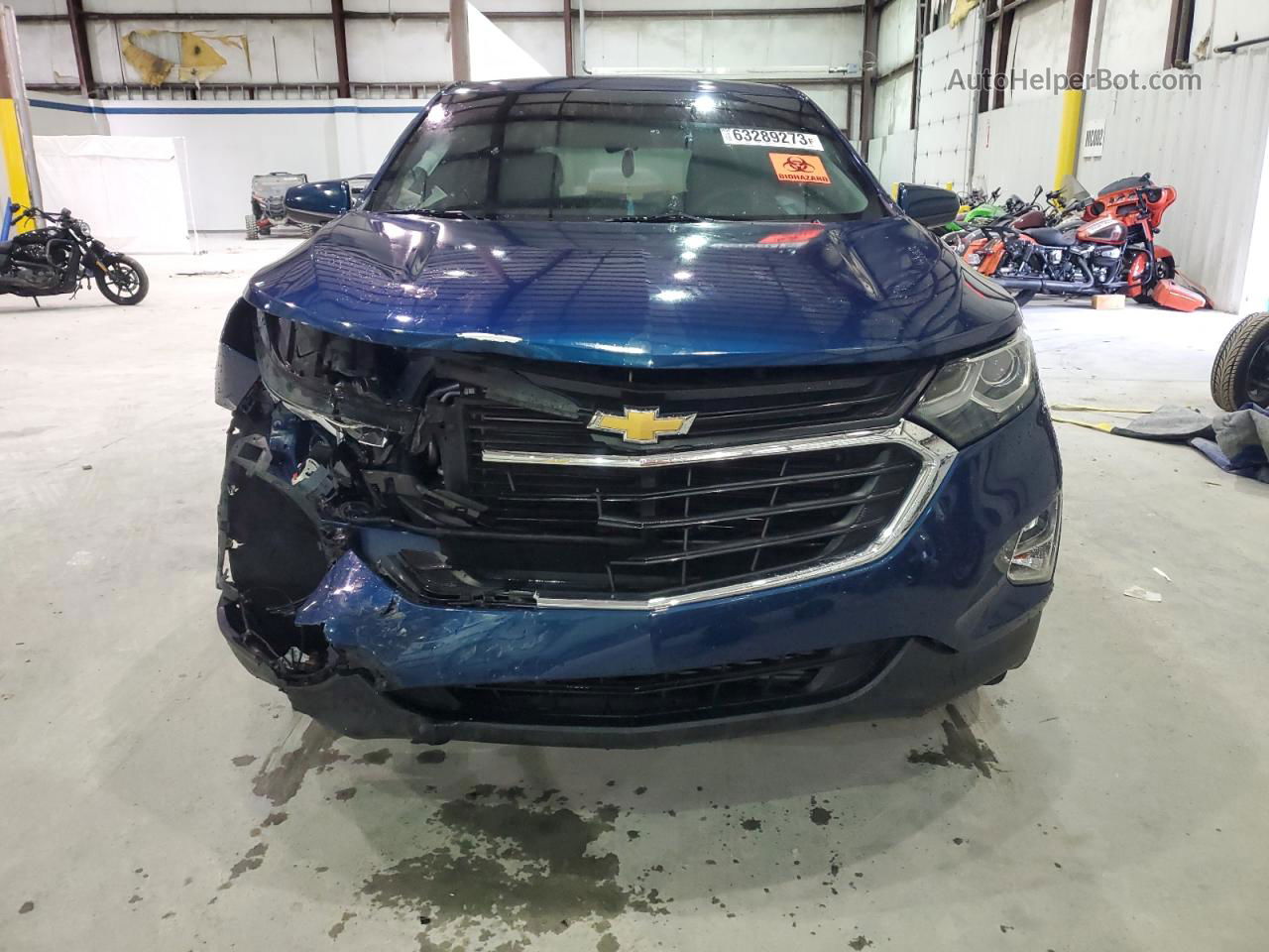 2019 Chevrolet Equinox Lt Blue vin: 2GNAXUEV8K6307252