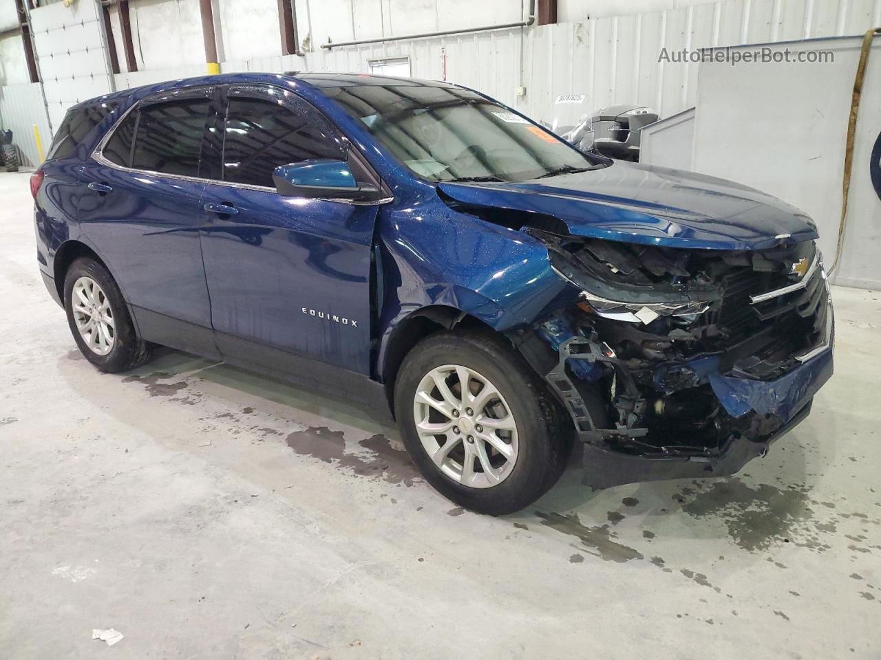 2019 Chevrolet Equinox Lt Blue vin: 2GNAXUEV8K6307252