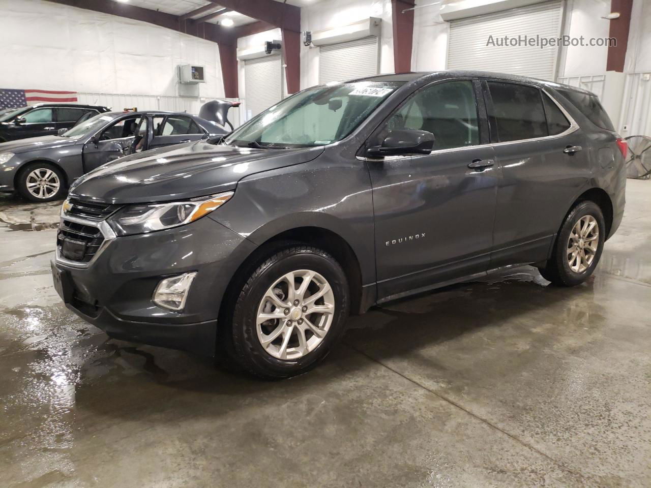 2020 Chevrolet Equinox Lt Silver vin: 2GNAXUEV8L6248107