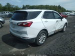 2019 Chevrolet Equinox Lt White vin: 2GNAXUEV9K6115385