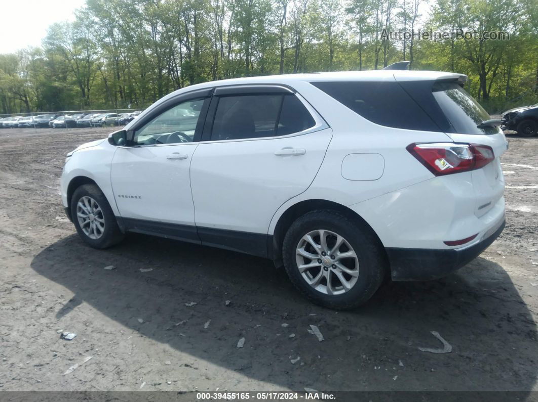 2019 Chevrolet Equinox Lt White vin: 2GNAXUEV9K6115385