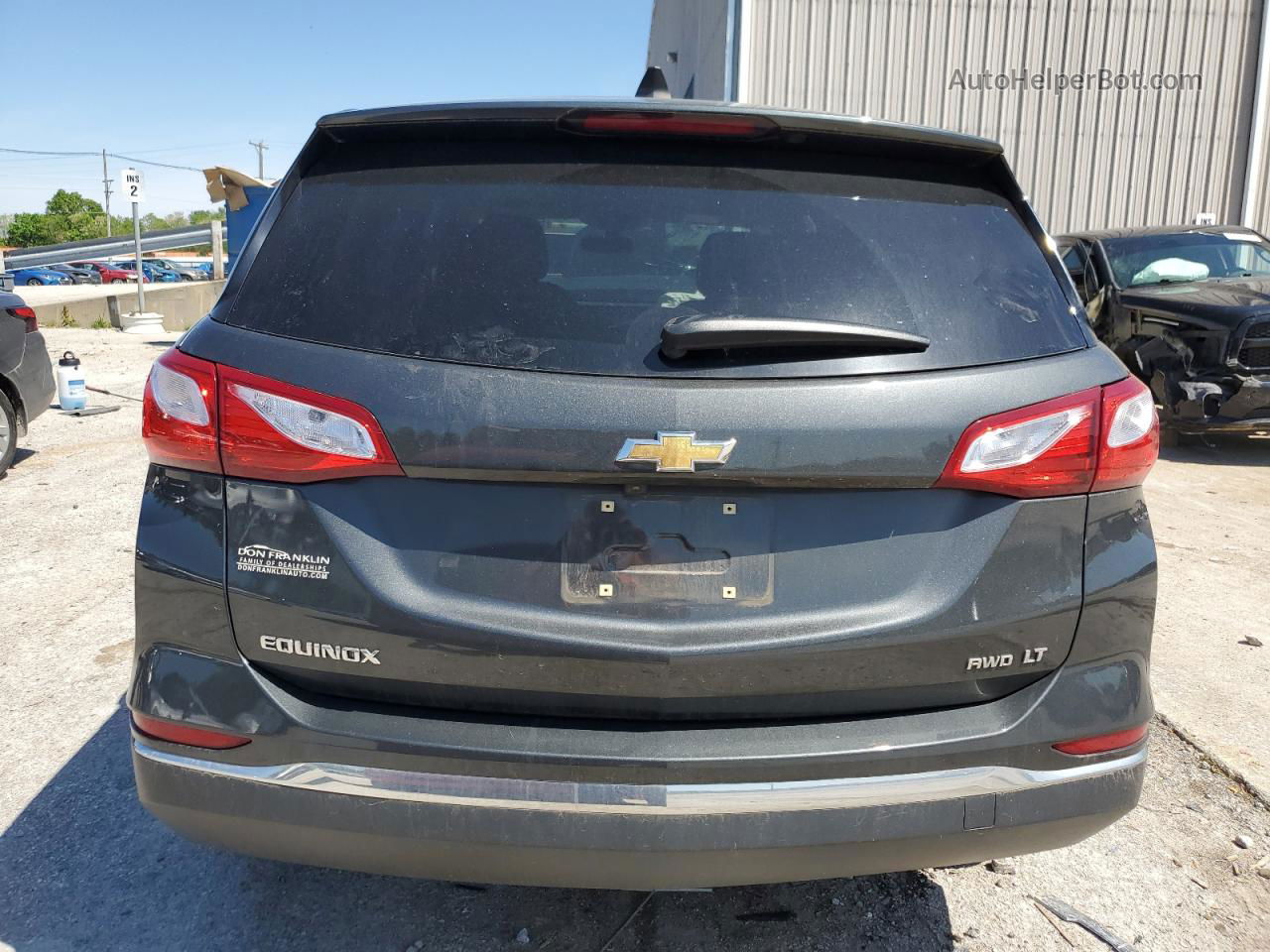 2019 Chevrolet Equinox Lt Black vin: 2GNAXUEV9K6269966