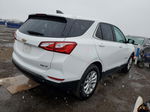 2020 Chevrolet Equinox Lt White vin: 2GNAXUEV9L6104386