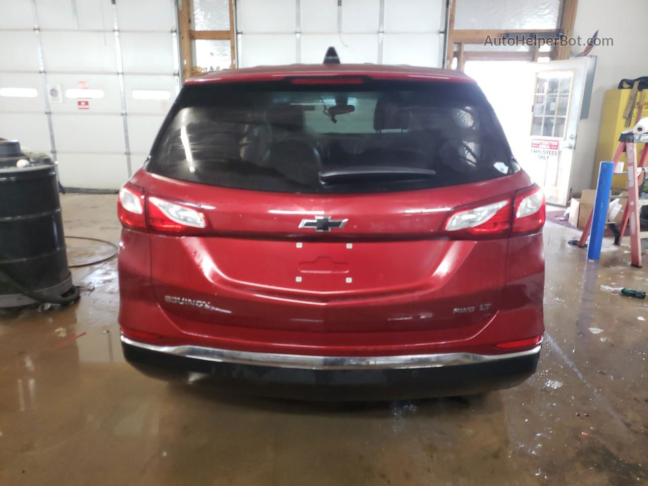 2020 Chevrolet Equinox Lt Burgundy vin: 2GNAXUEV9L6216962