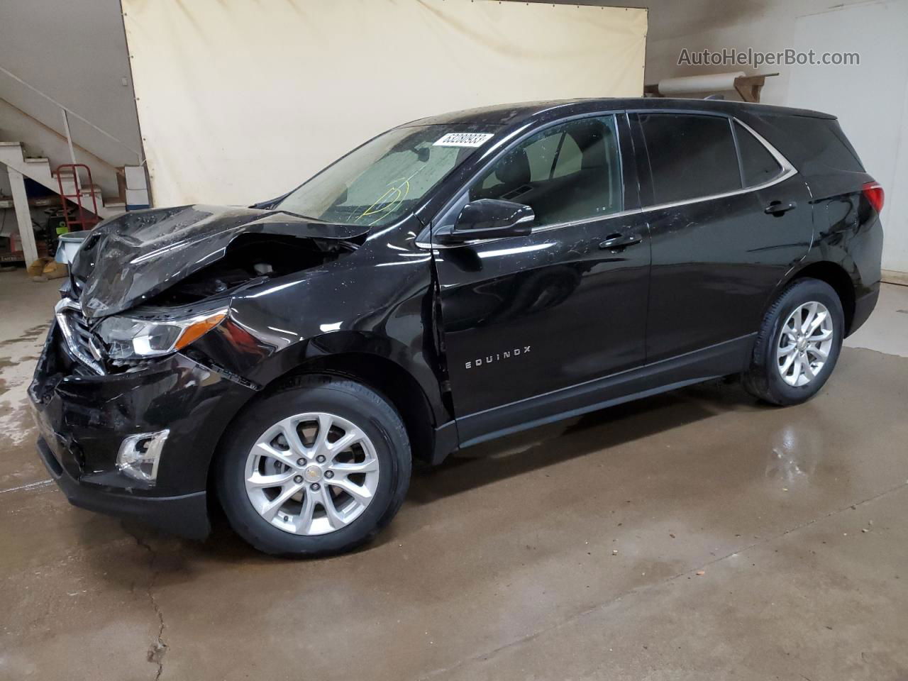 2019 Chevrolet Equinox Lt Black vin: 2GNAXUEVXK6223983