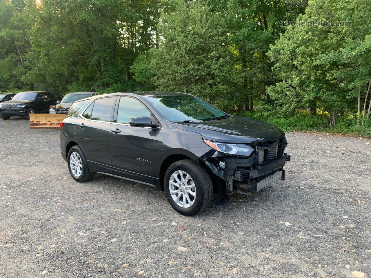 2019 Chevrolet Equinox Lt Gray vin: 2GNAXUEVXK6239567