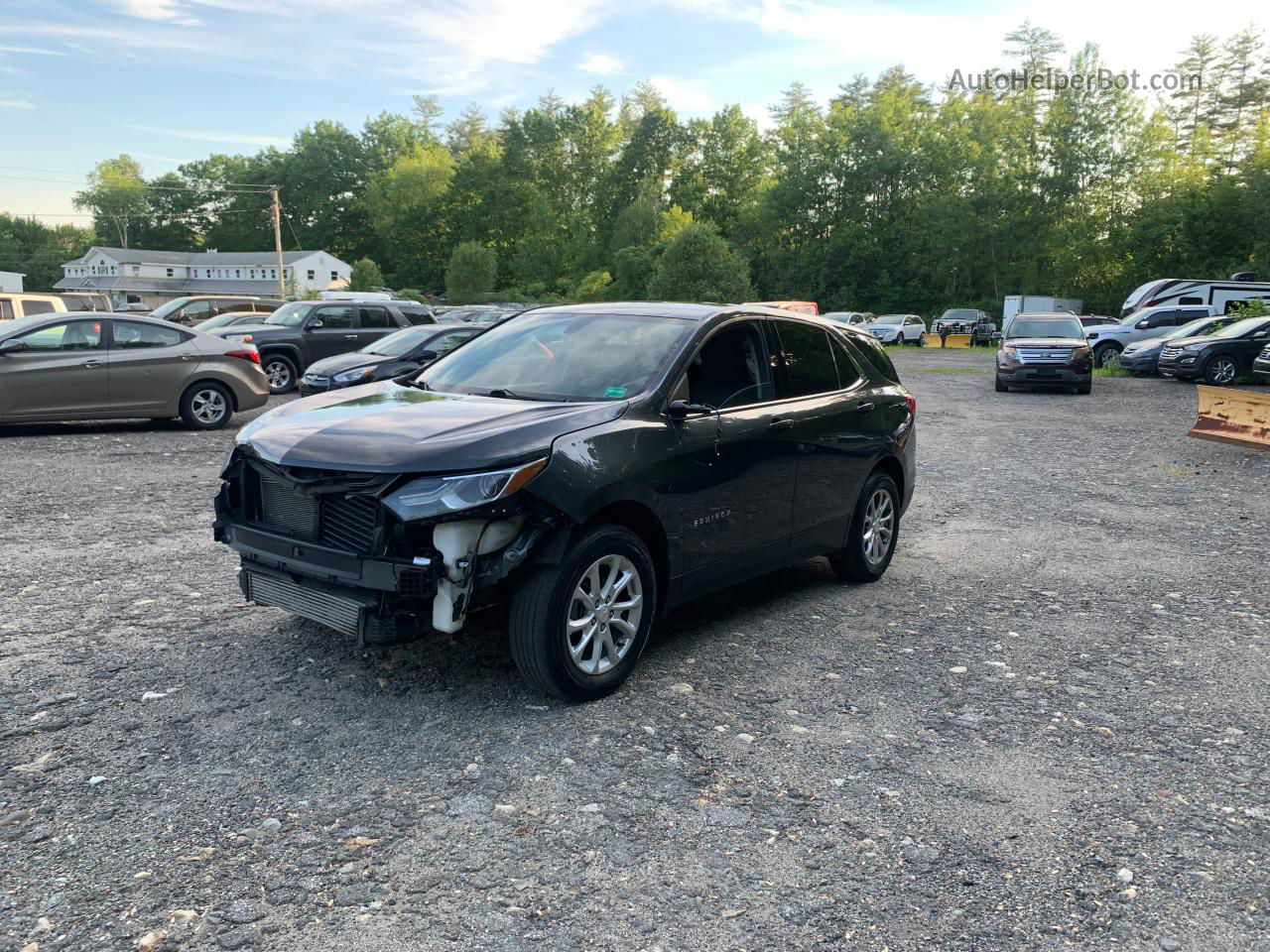 2019 Chevrolet Equinox Lt Gray vin: 2GNAXUEVXK6239567