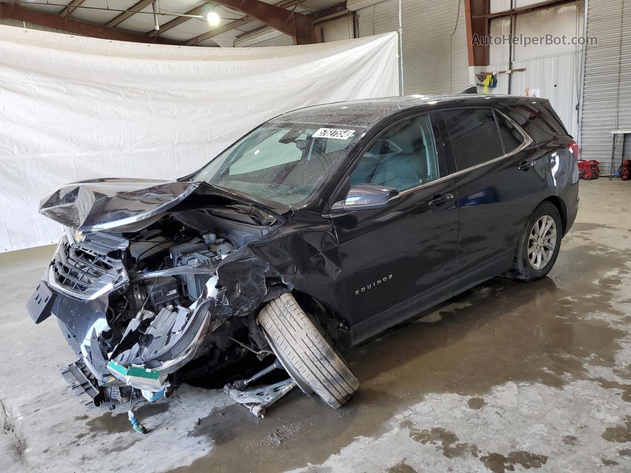 2019 Chevrolet Equinox Lt Black vin: 2GNAXUEVXK6247619