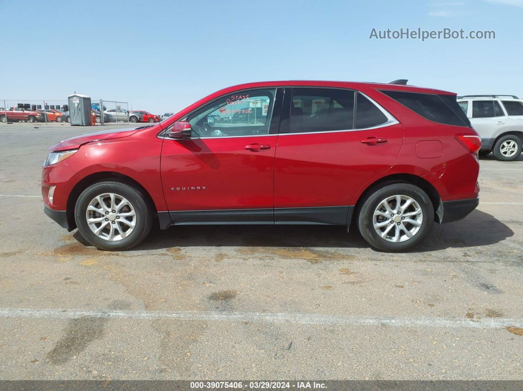 2019 Chevrolet Equinox Lt Red vin: 2GNAXUEVXK6302909