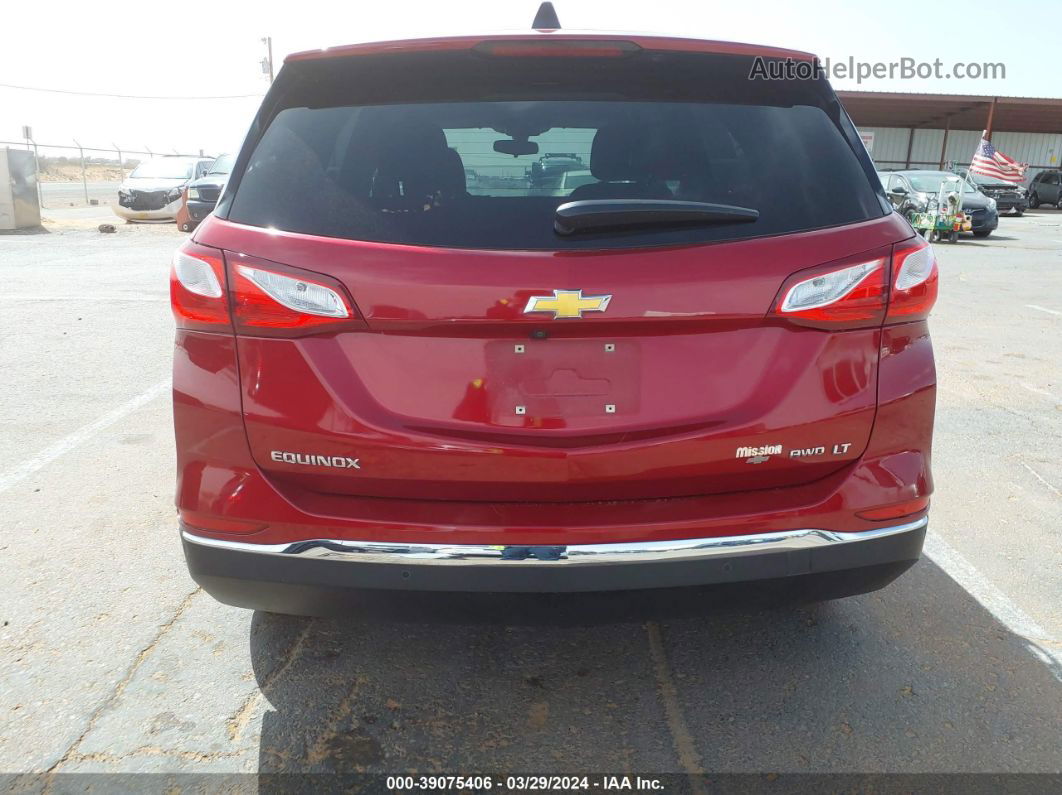 2019 Chevrolet Equinox Lt Red vin: 2GNAXUEVXK6302909