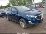 2020 Chevrolet Equinox Awd Lt 1.5l Turbo Blue vin: 2GNAXUEVXL6147442