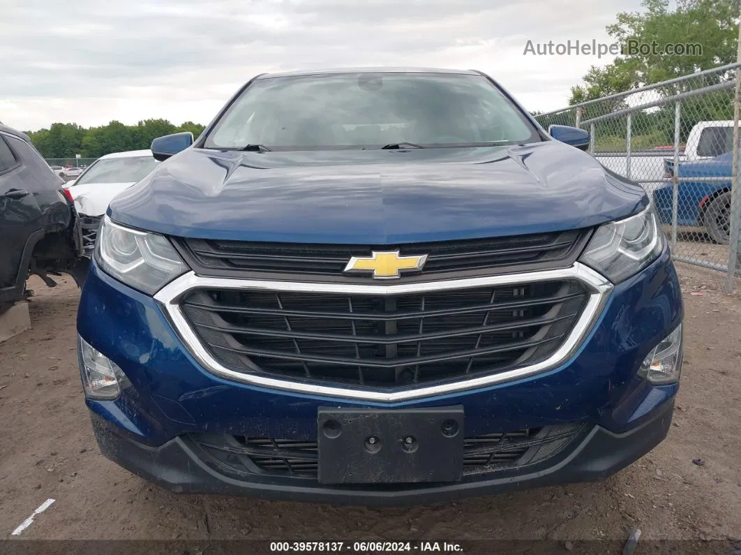 2020 Chevrolet Equinox Awd Lt 1.5l Turbo Blue vin: 2GNAXUEVXL6147442