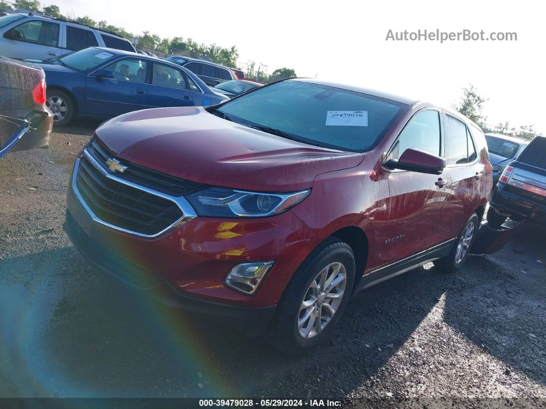 2020 Chevrolet Equinox Awd Lt 1.5l Turbo Maroon vin: 2GNAXUEVXL6154682