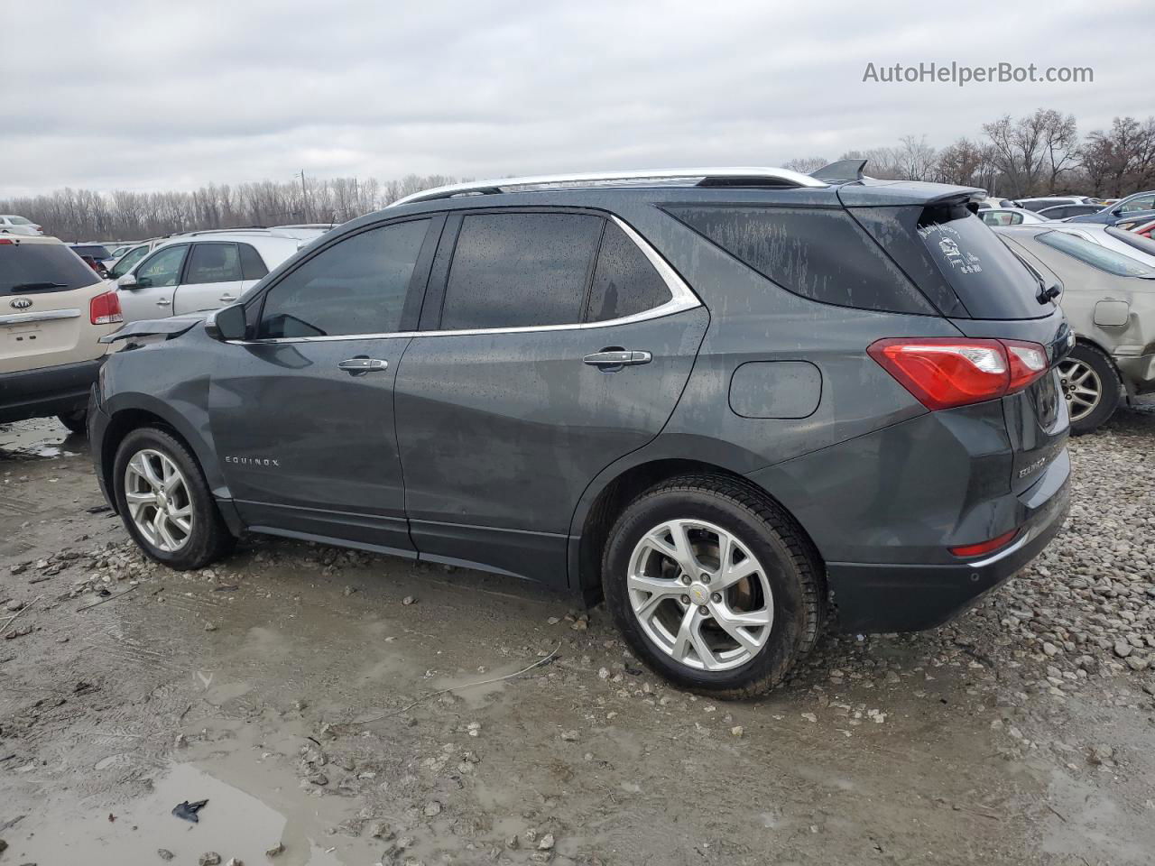 2018 Chevrolet Equinox Premier Charcoal vin: 2GNAXVEV0J6184440