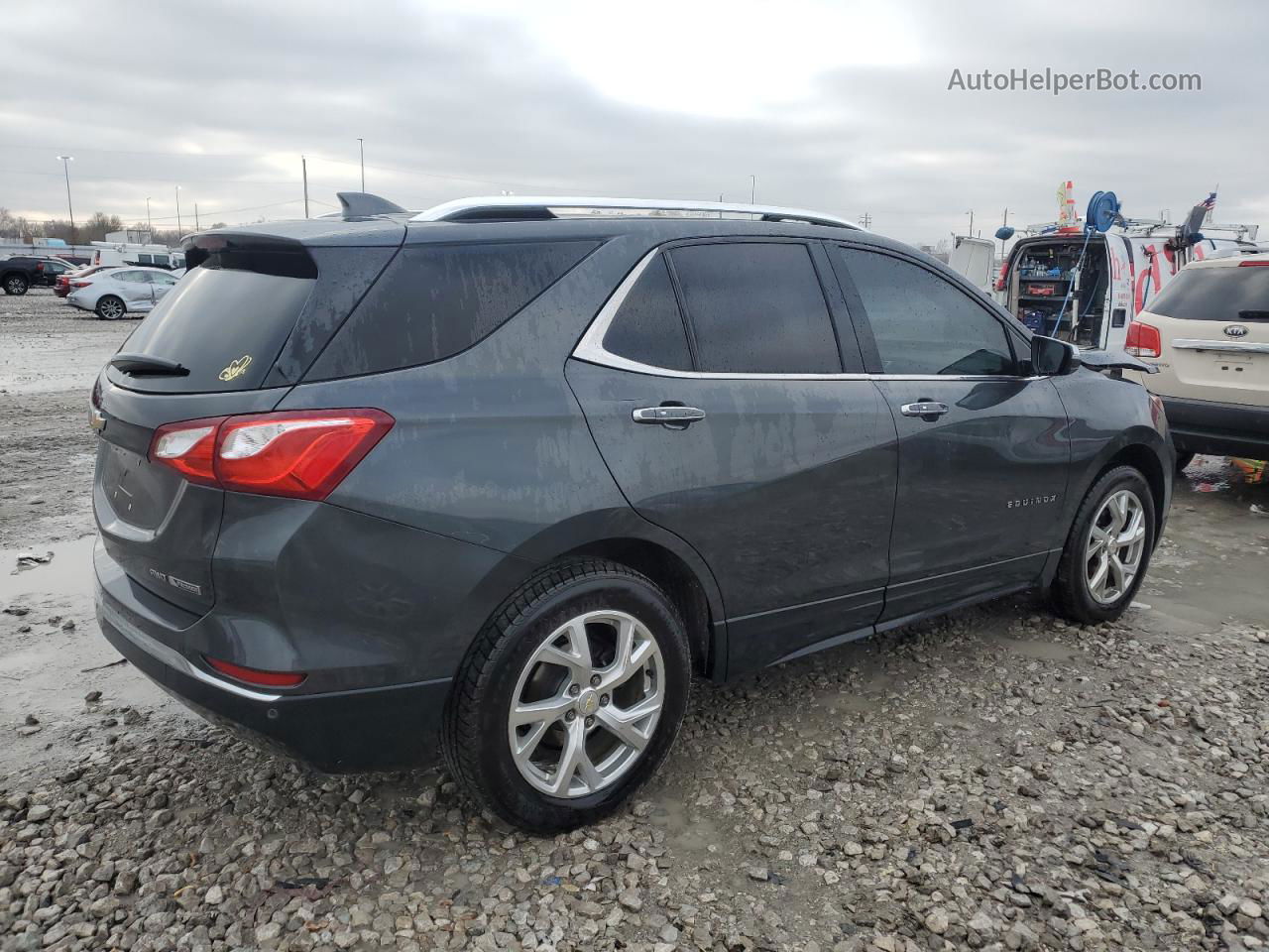 2018 Chevrolet Equinox Premier Charcoal vin: 2GNAXVEV0J6184440