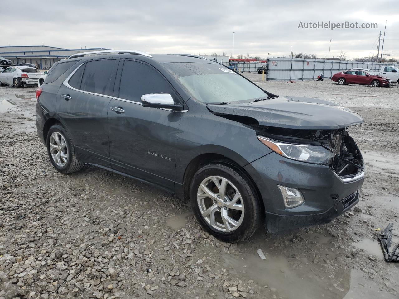 2018 Chevrolet Equinox Premier Charcoal vin: 2GNAXVEV0J6184440